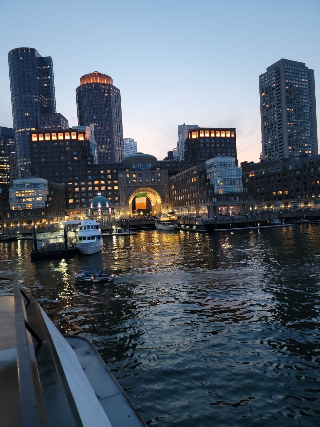 Check-In at Rowes Wharf