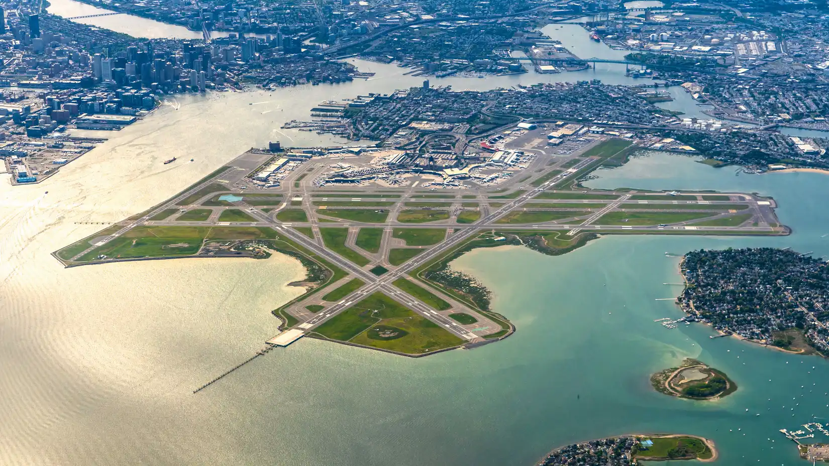 Logan International Airport Approach Path