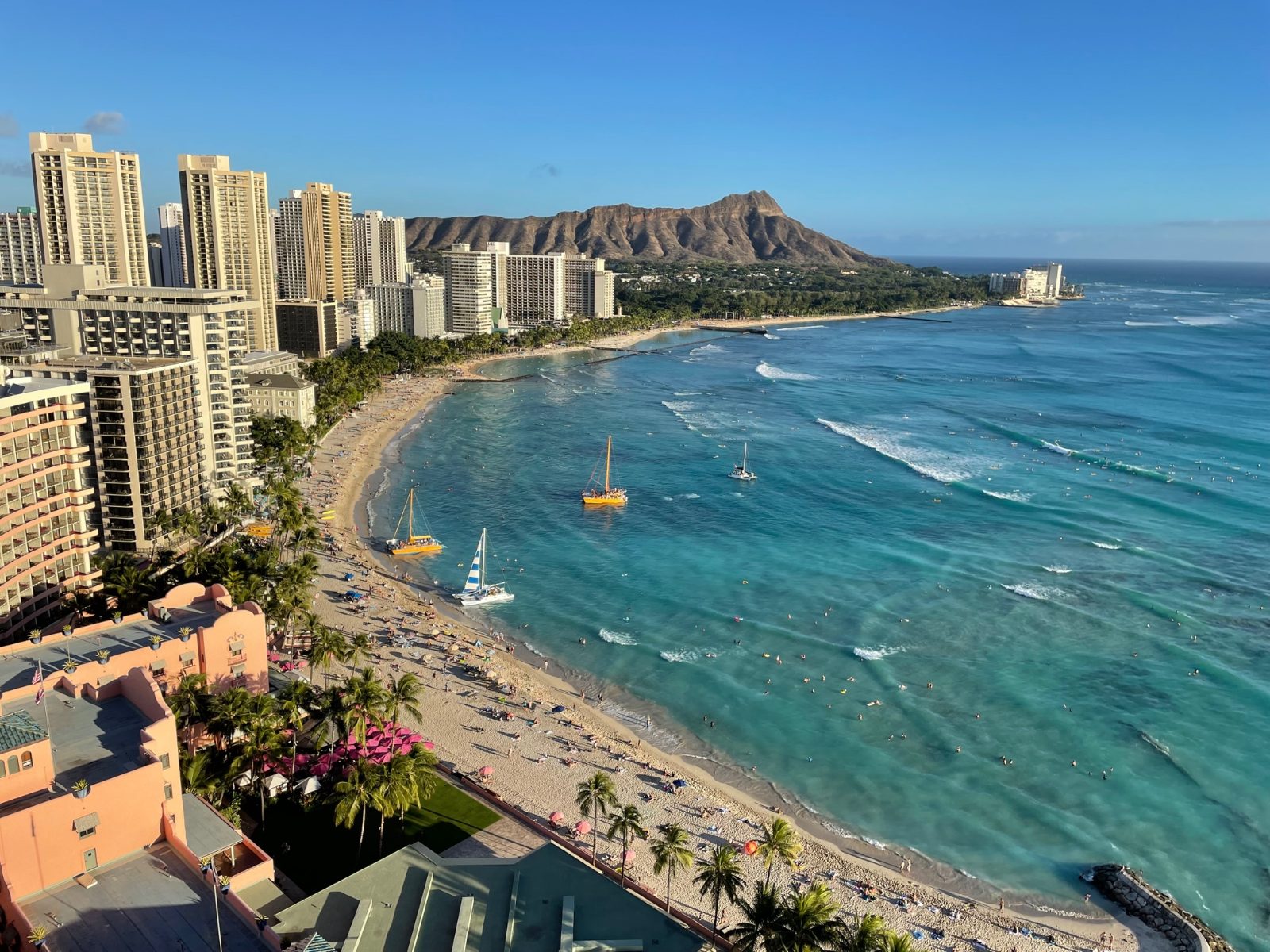 Waikiki Beach Shoreline
