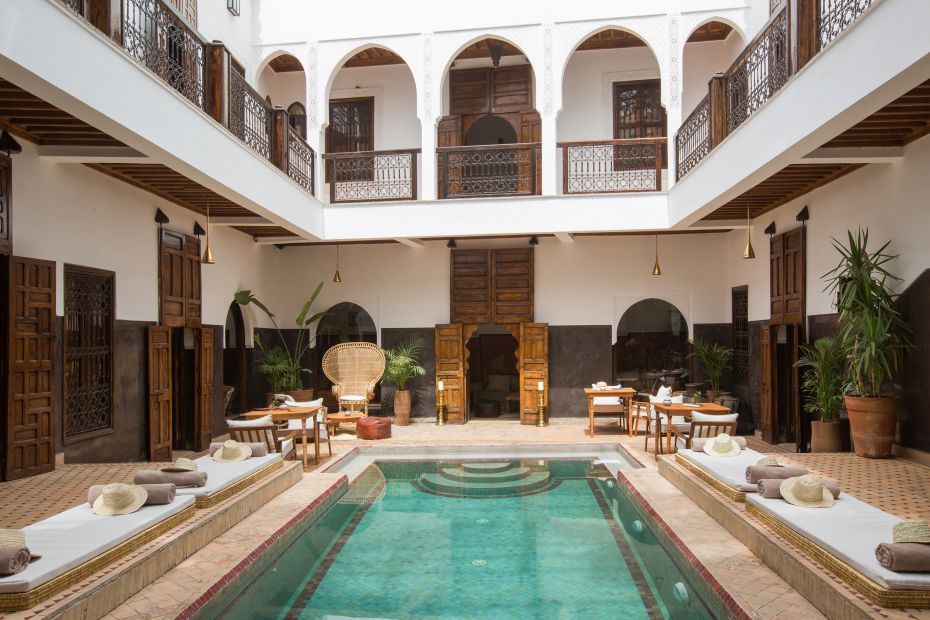 Kasbah district riads