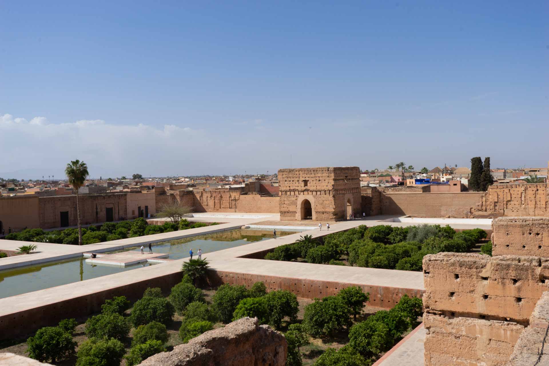 Exploring El Badi Palace in Marrakech