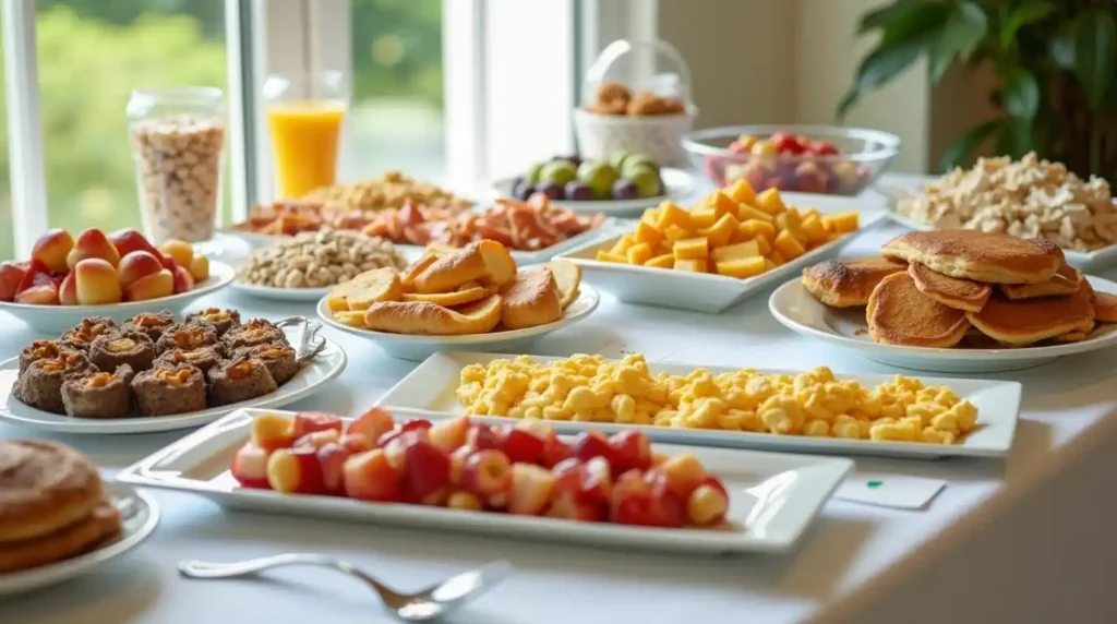 Brunch buffet