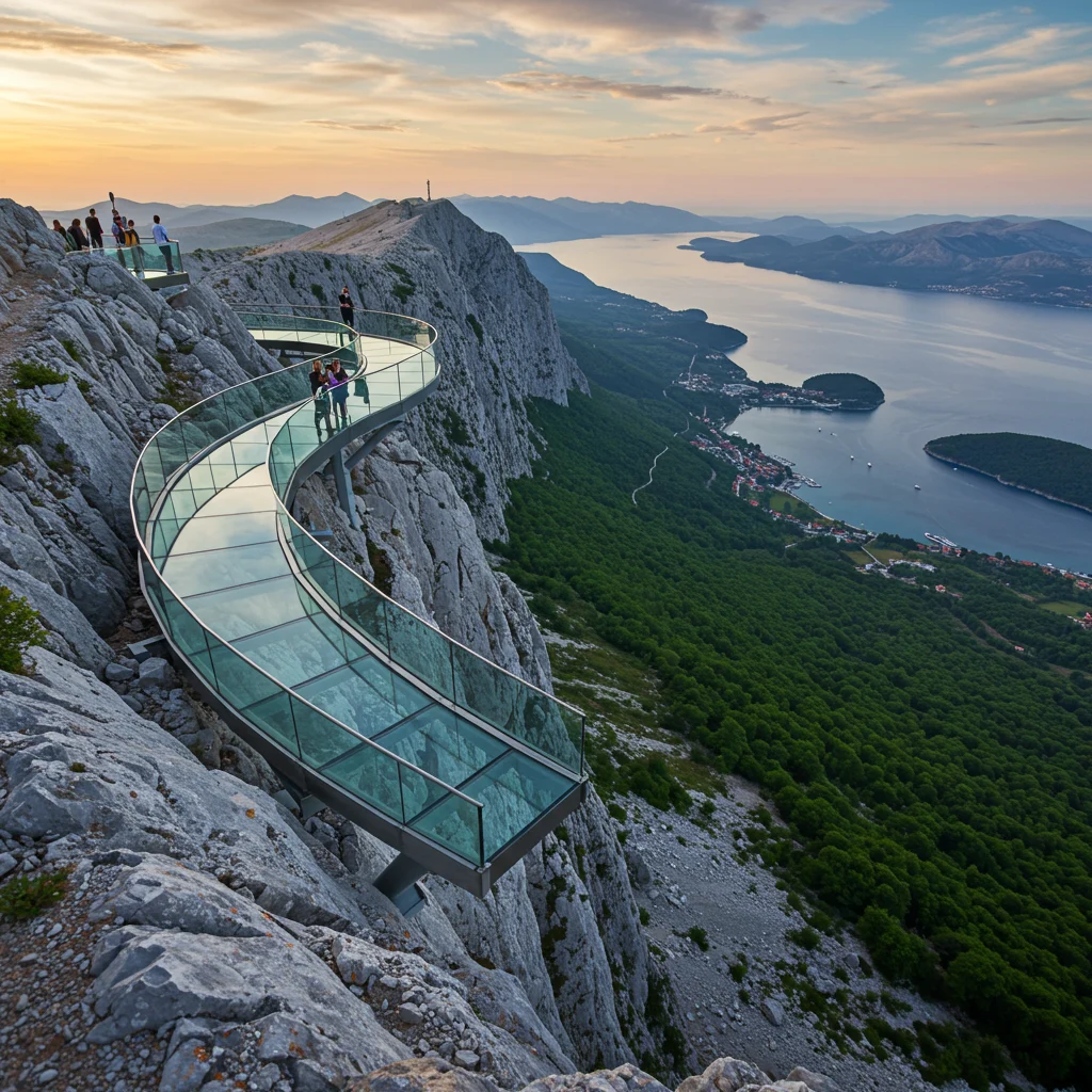 Nebeska šetnica Glass Platform