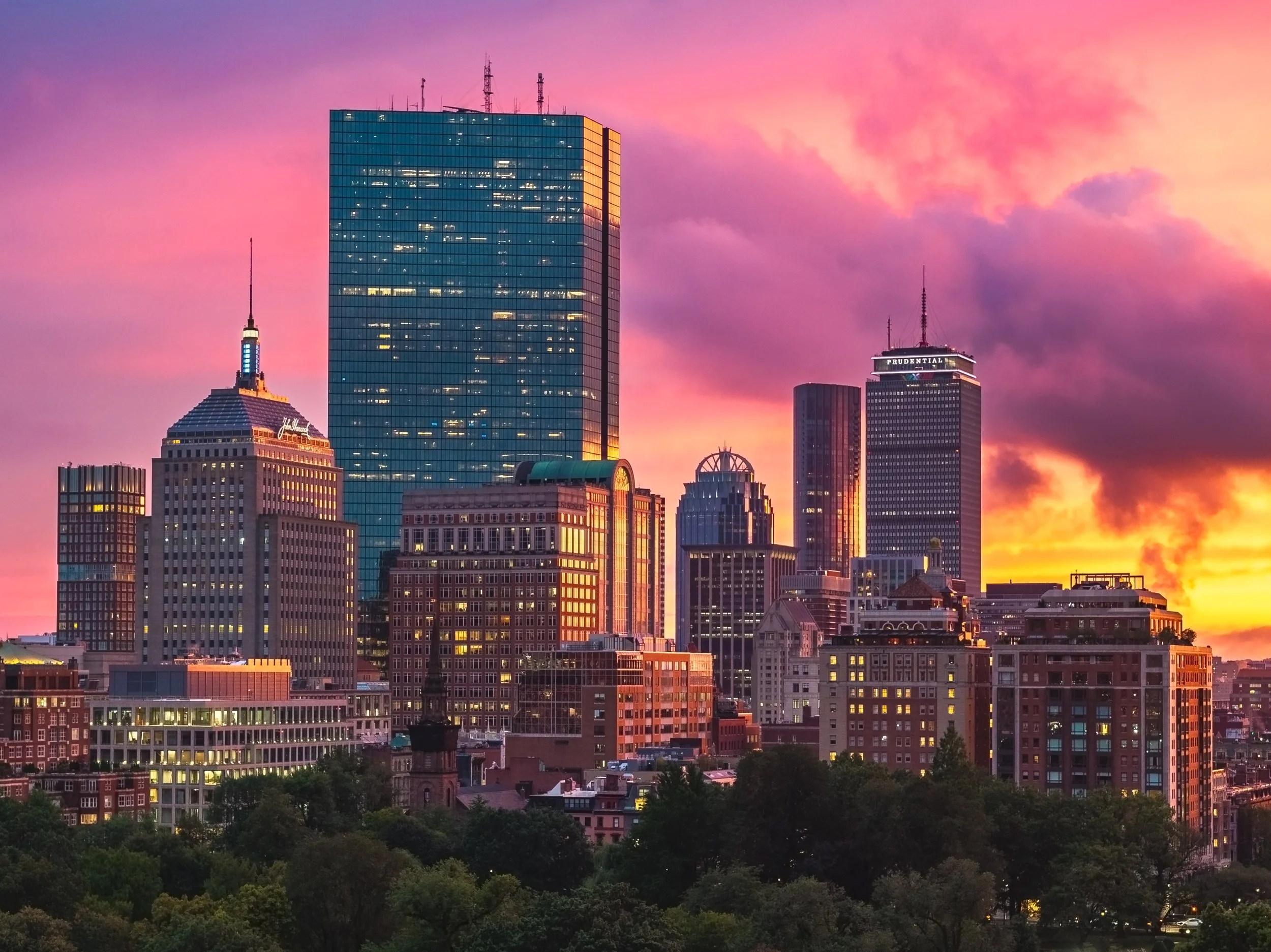 Back Bay Skyline