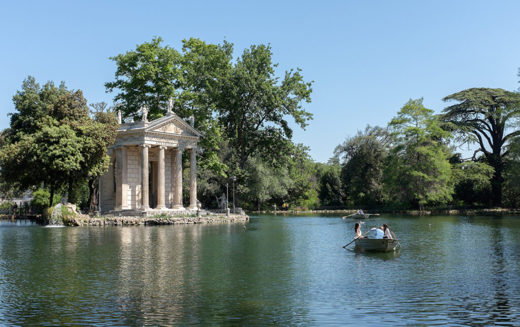 Garden Stroll in Villa Borghese