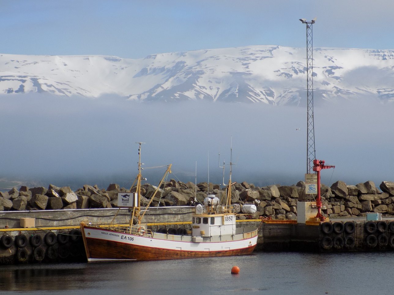 Hauganes Harbor Pier