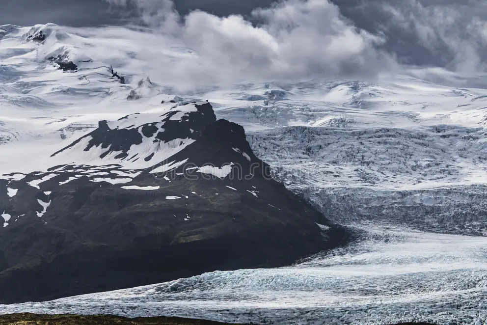 Breiðamerkurjökull Glacier Tongue