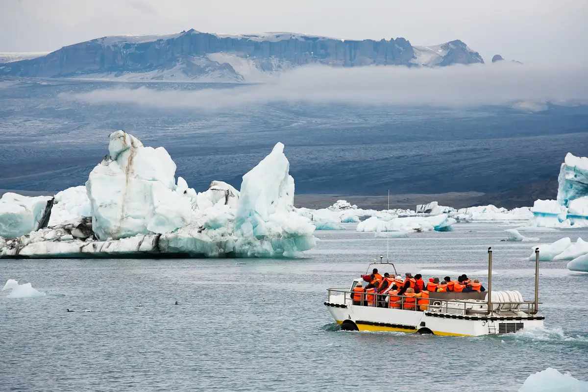 Amphibian or zodiac boat tour