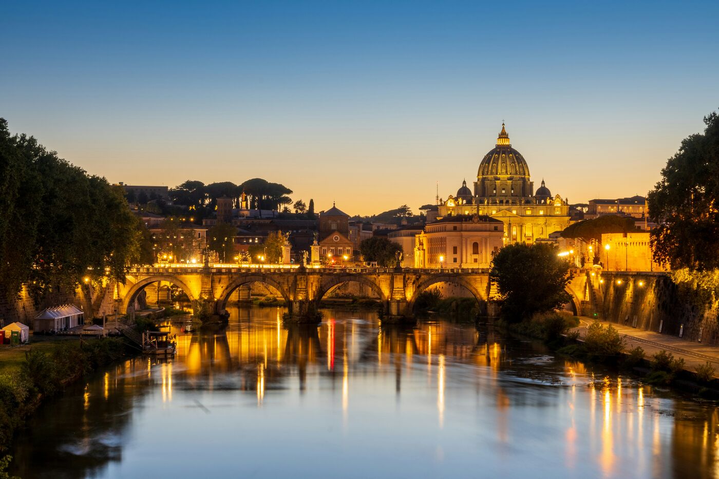 Rome River Cruise Evening