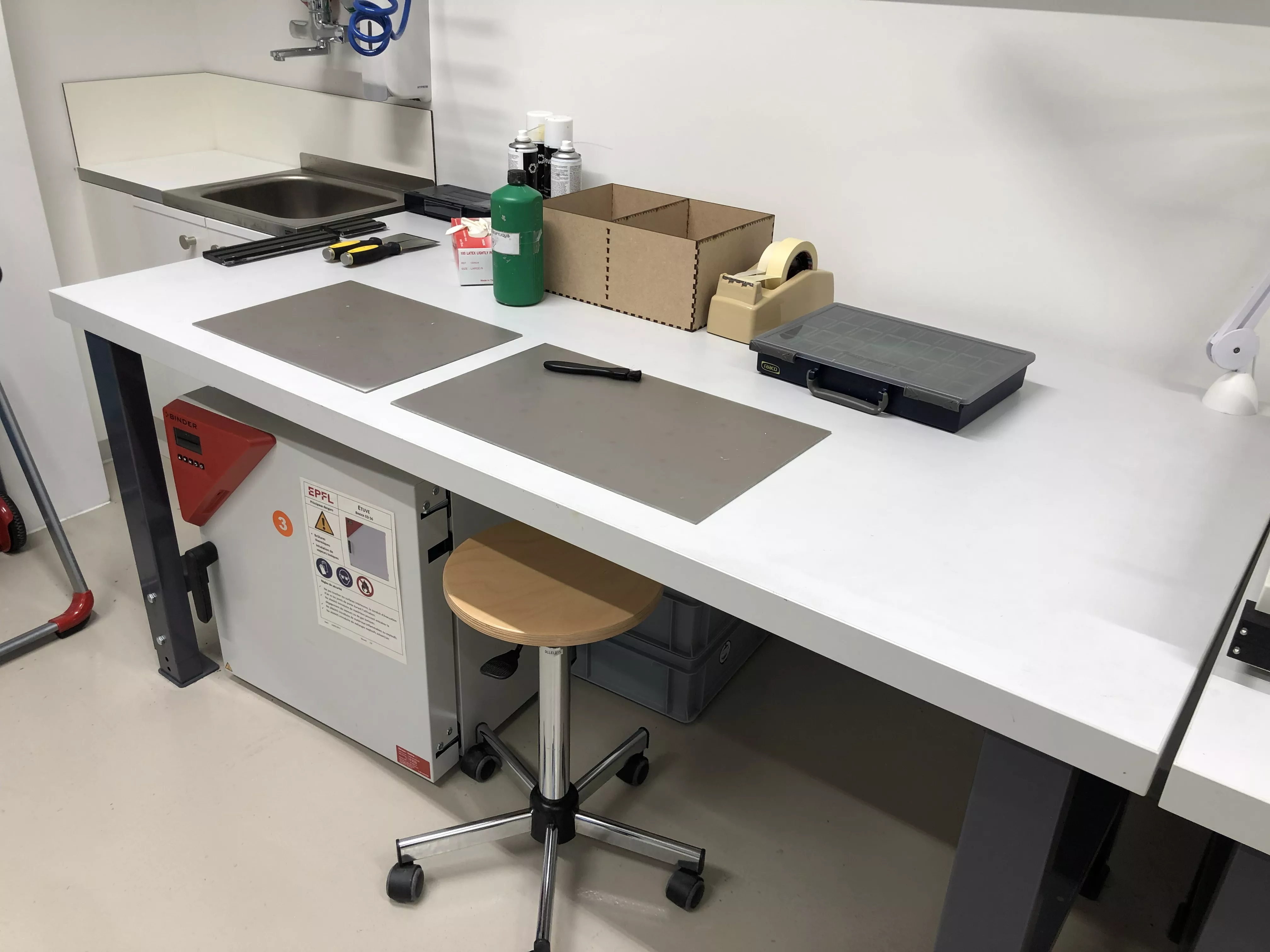 Equipment Prep Station