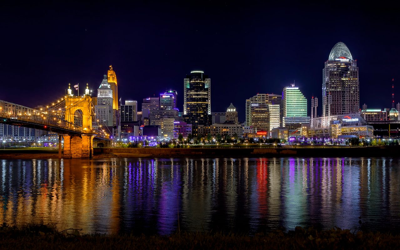 Cincinnati Skyline Panorama