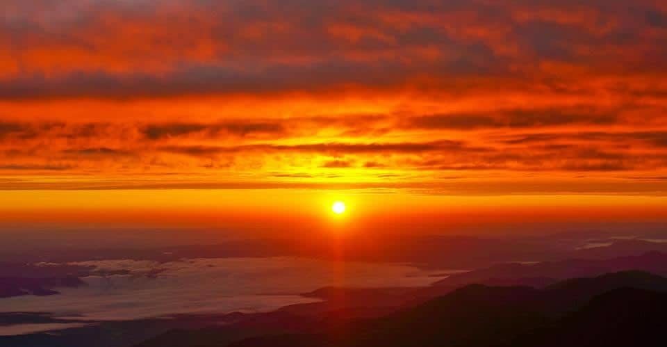 Tres Cruces Sunrise Viewpoint