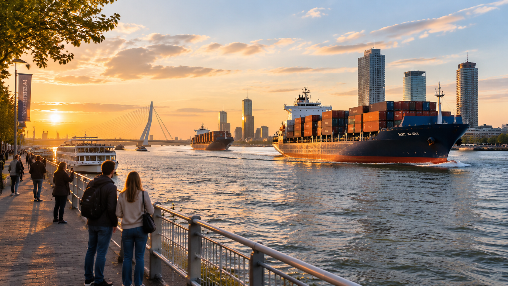 Maas River Quay