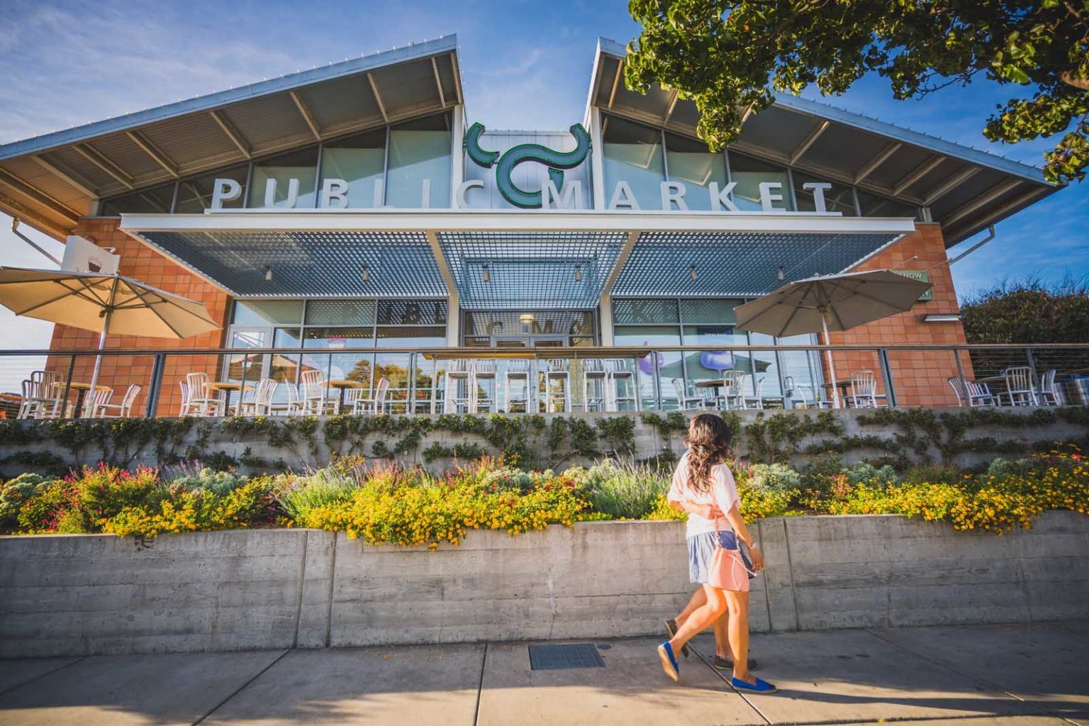 Oxbow Public Market Courtyard