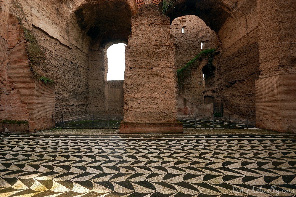 Central Block — Frigidarium and Tepidarium