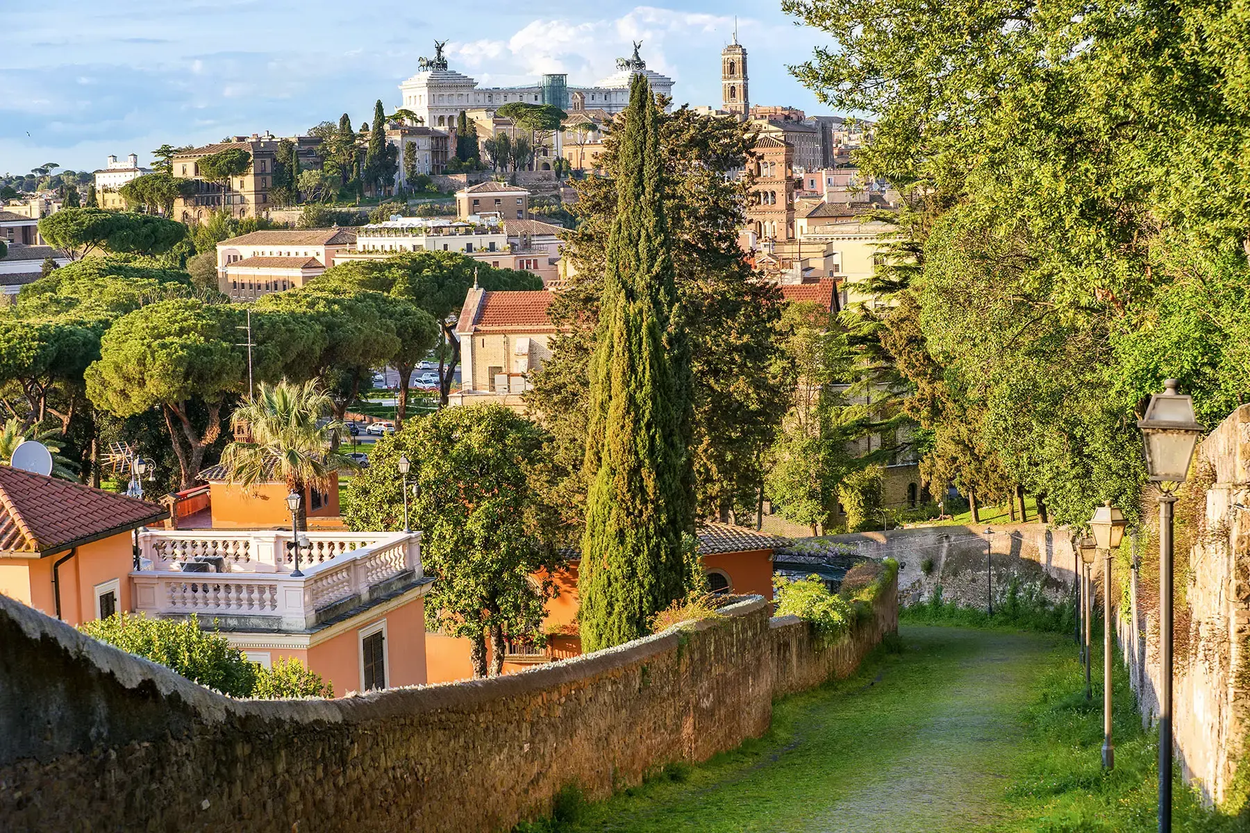 Aventino and Testaccio district
