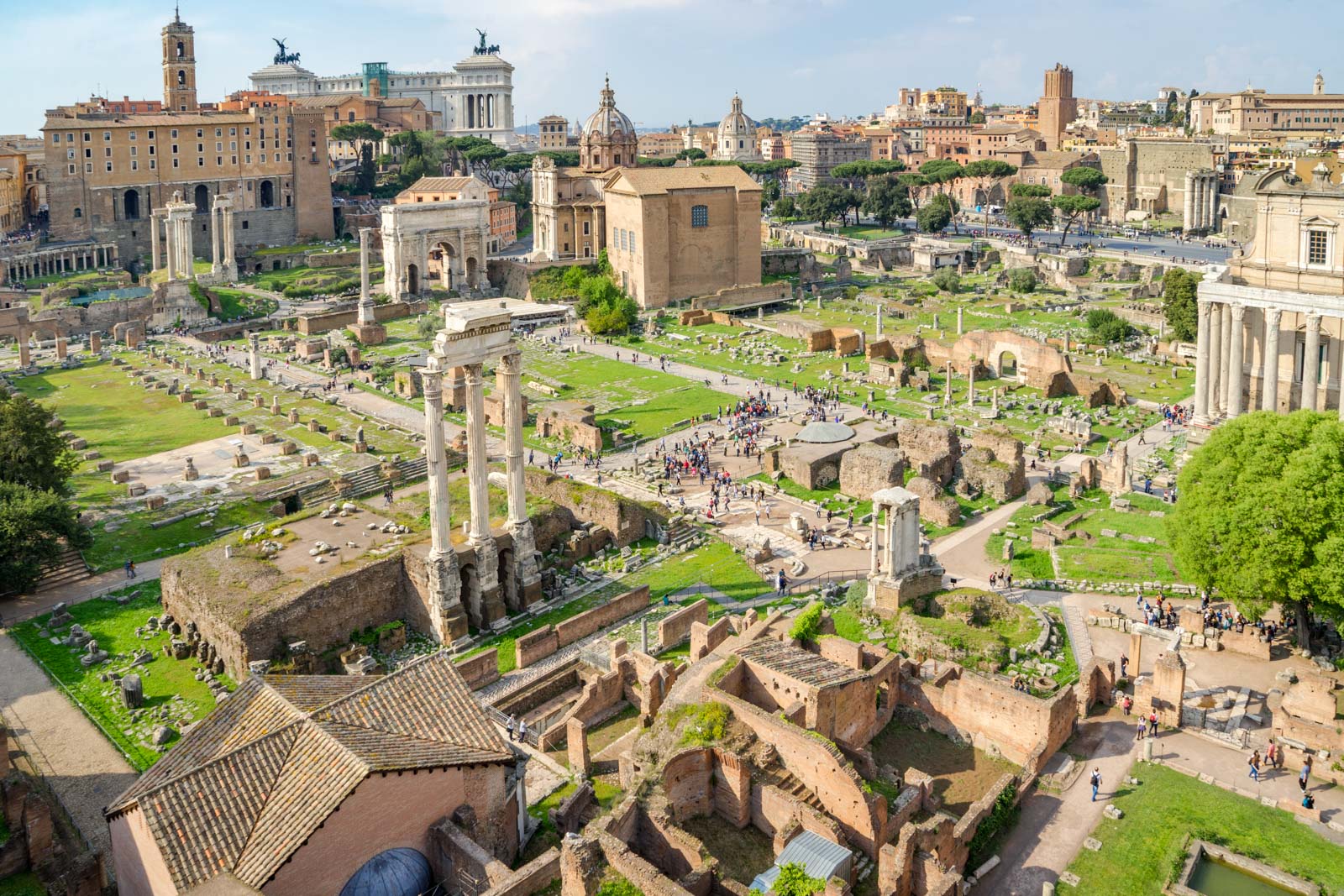 Palantine Hill and Roman Forum