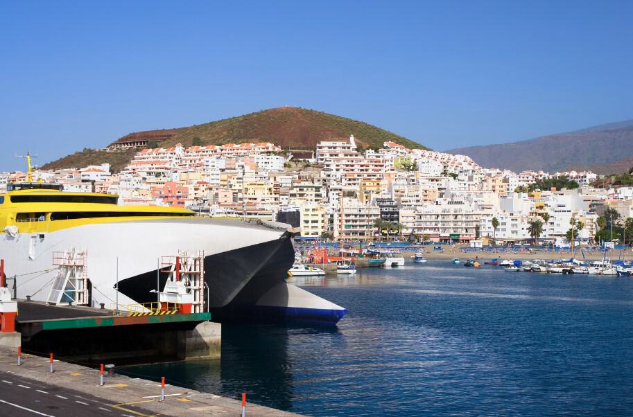 Los Cristianos Ferry Terminal Exterior