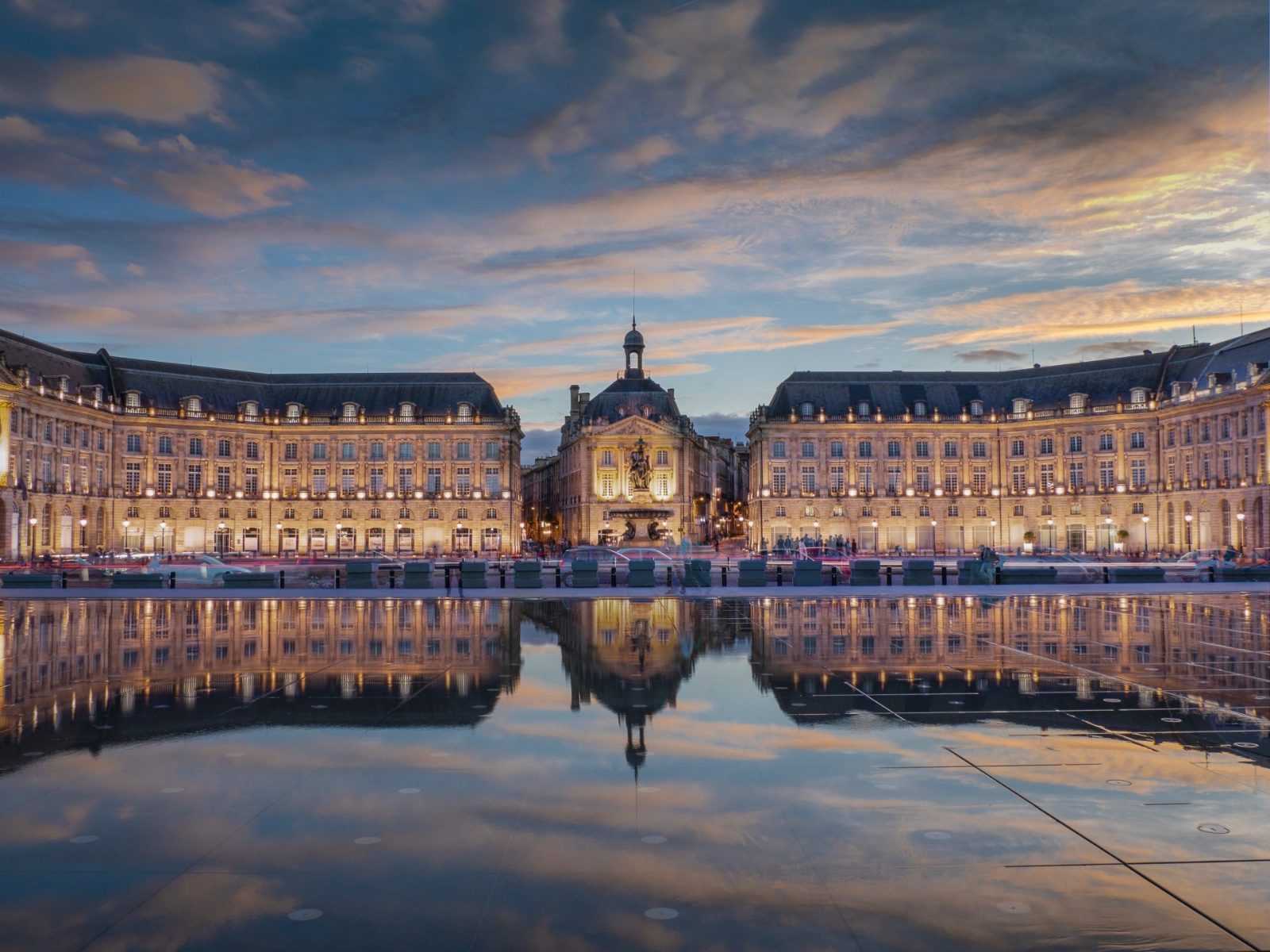 Place de la Bourse Reflection