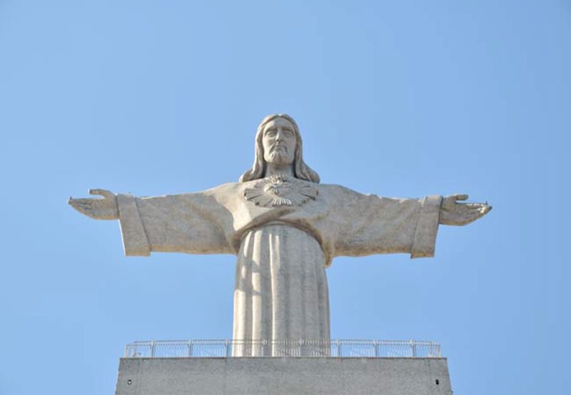 Cristo Rei silhouette