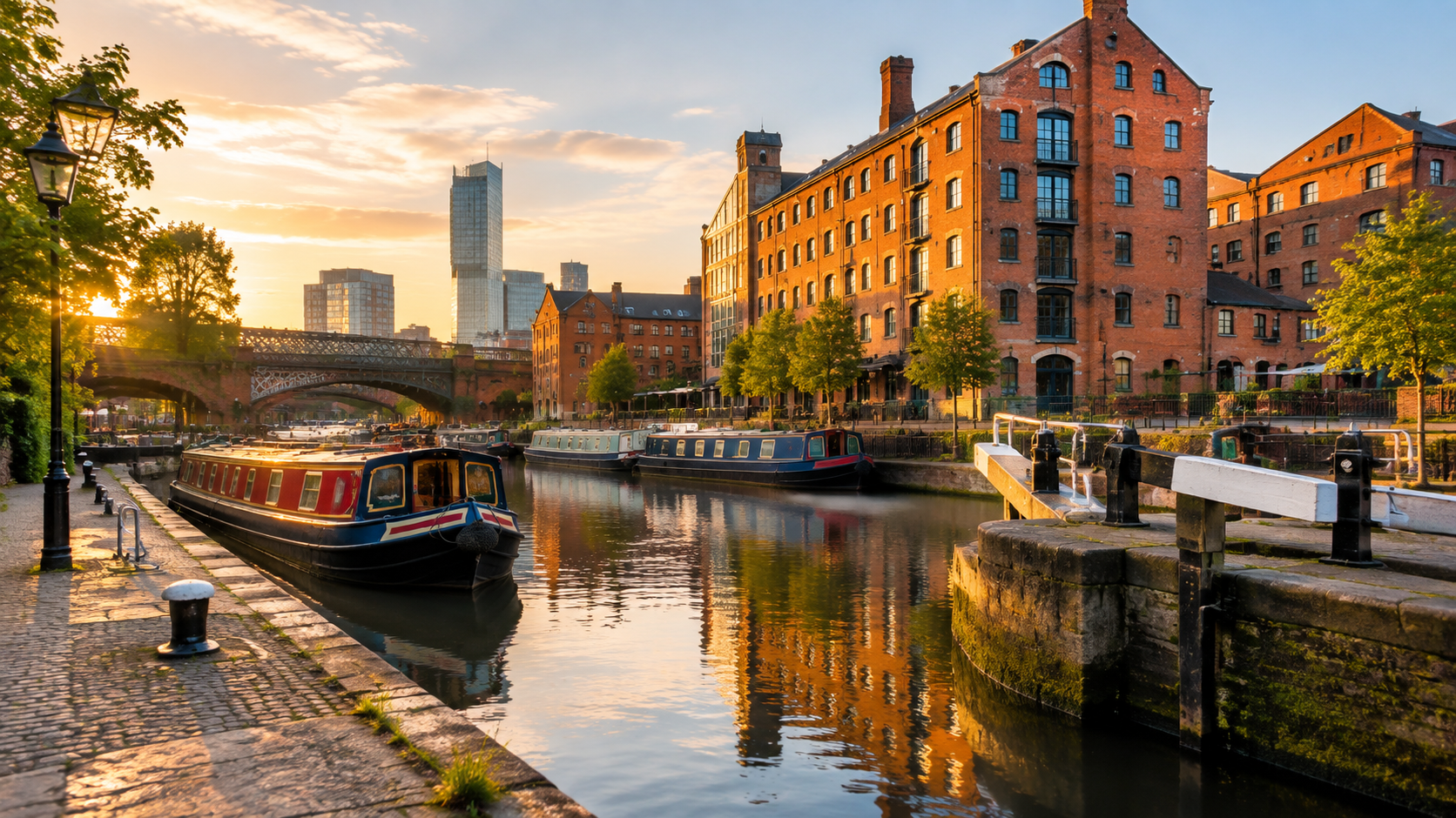 Castlefield Basin Lock