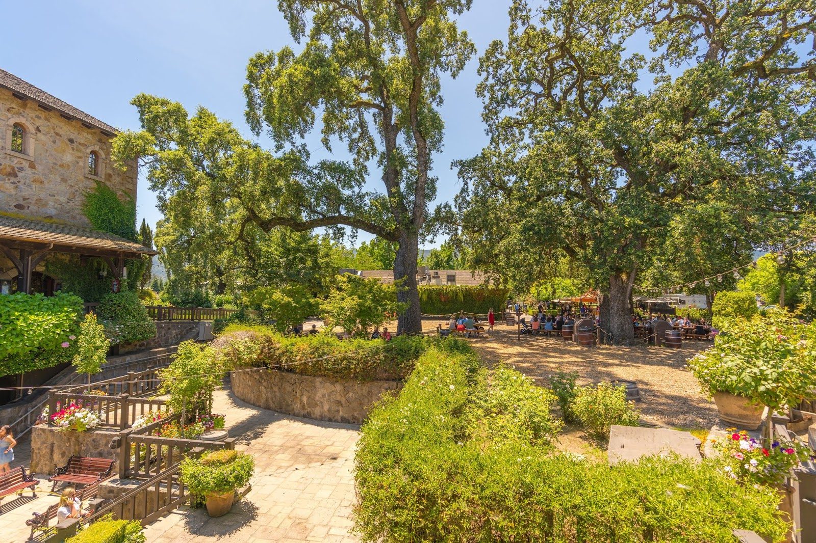 V. Sattui Winery Picnic Grounds