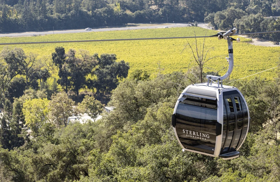 Sterling Vineyards Aerial Tramway