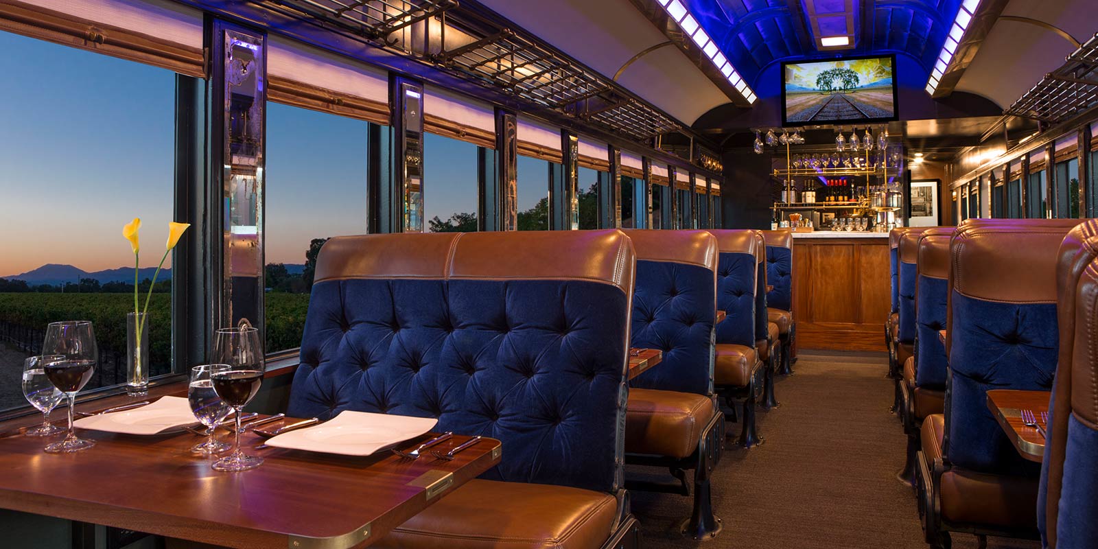 Vintage Railcar Interior