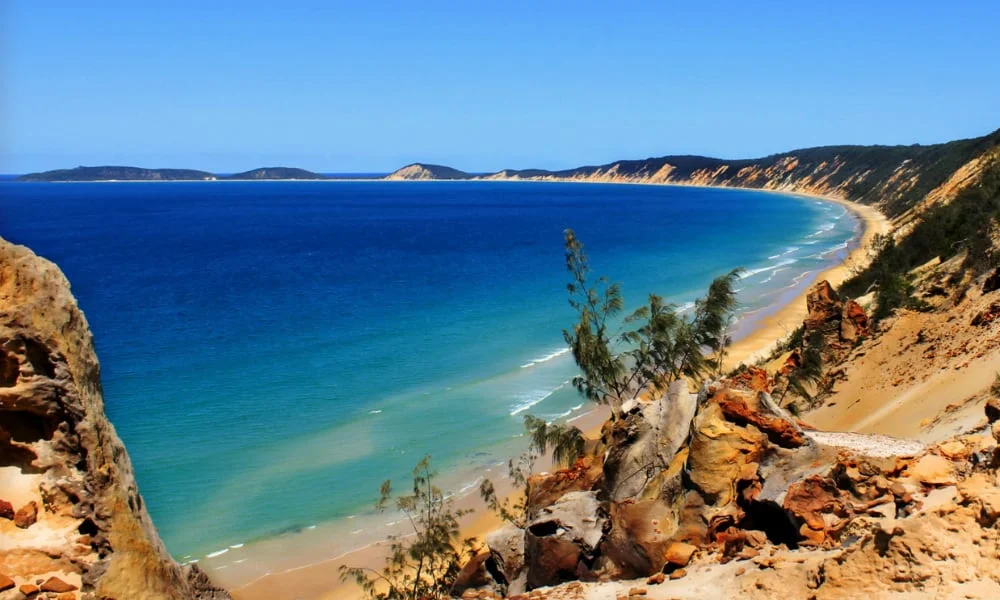From Rainbow Beach