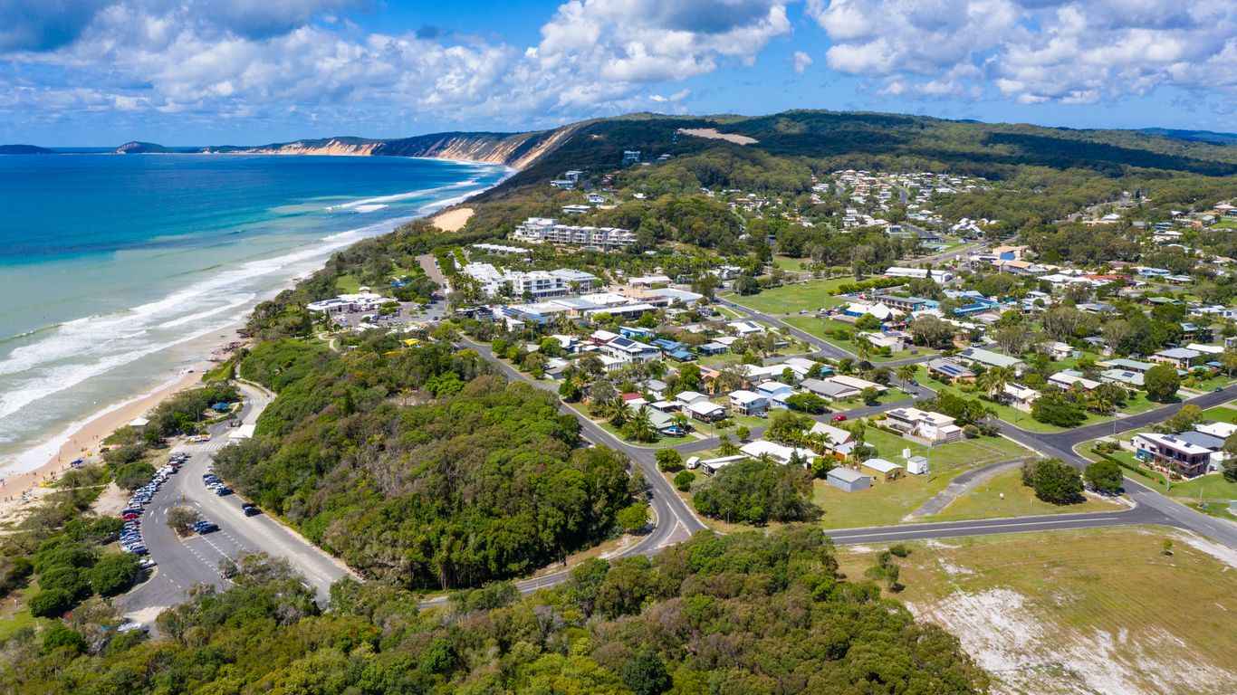 From Rainbow Beach