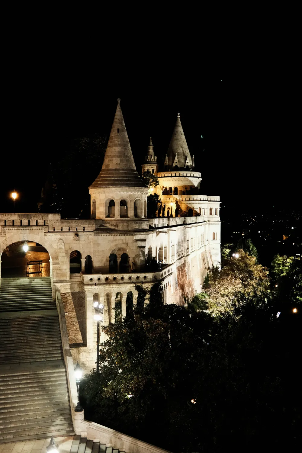 Fisherman's Bastion Silhouette
