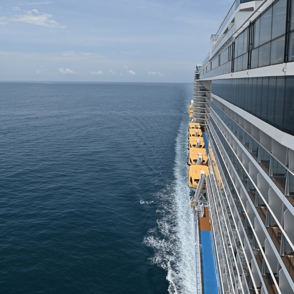 Starboard Side Railing