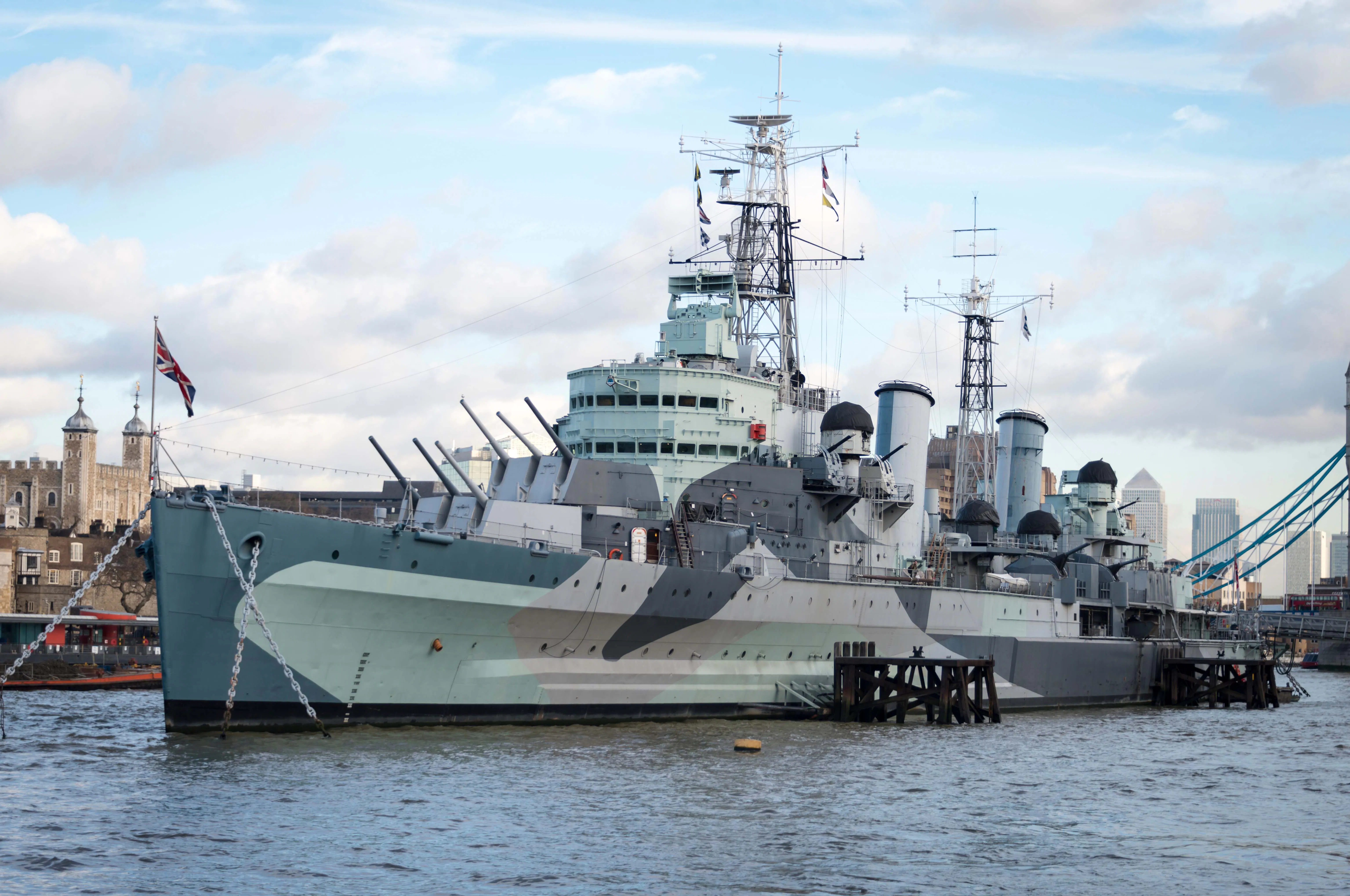 HMS Belfast Mooring