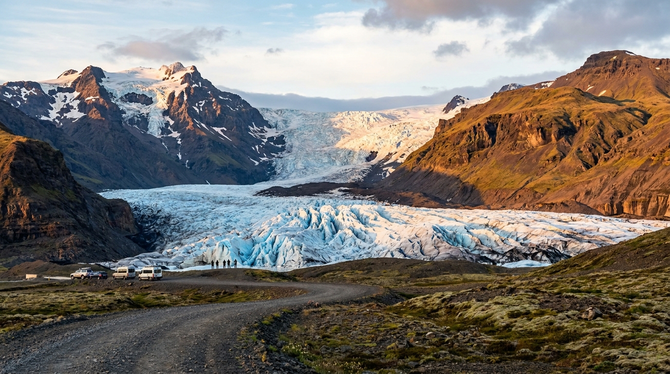Svínafellsjökull Glacier