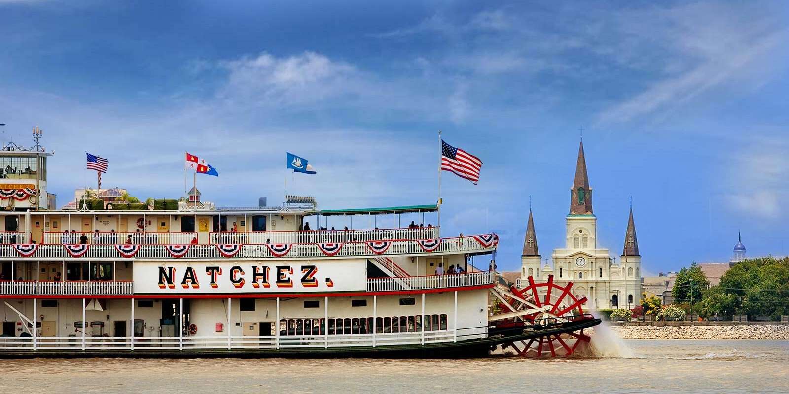 Steamboat Natchez Dock