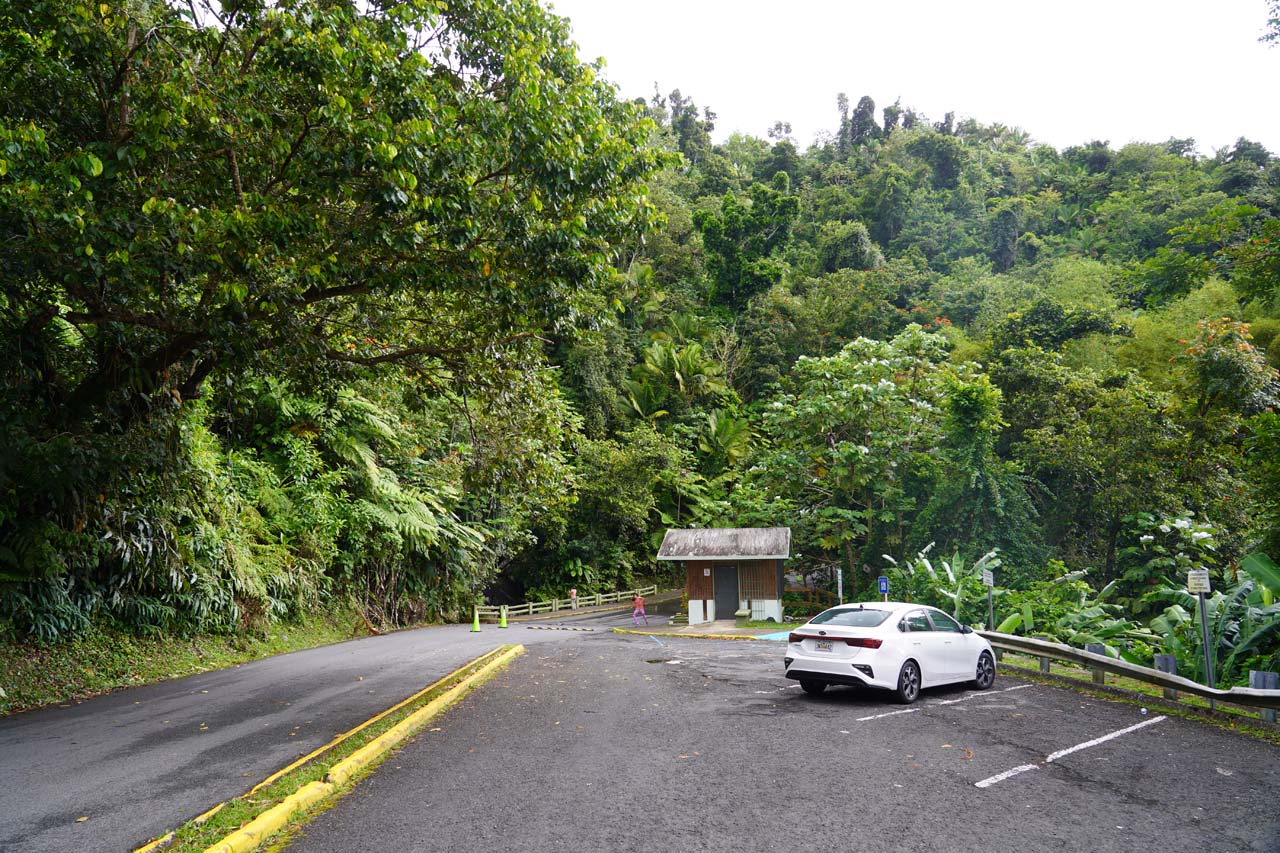 La Coca Falls Parking Area