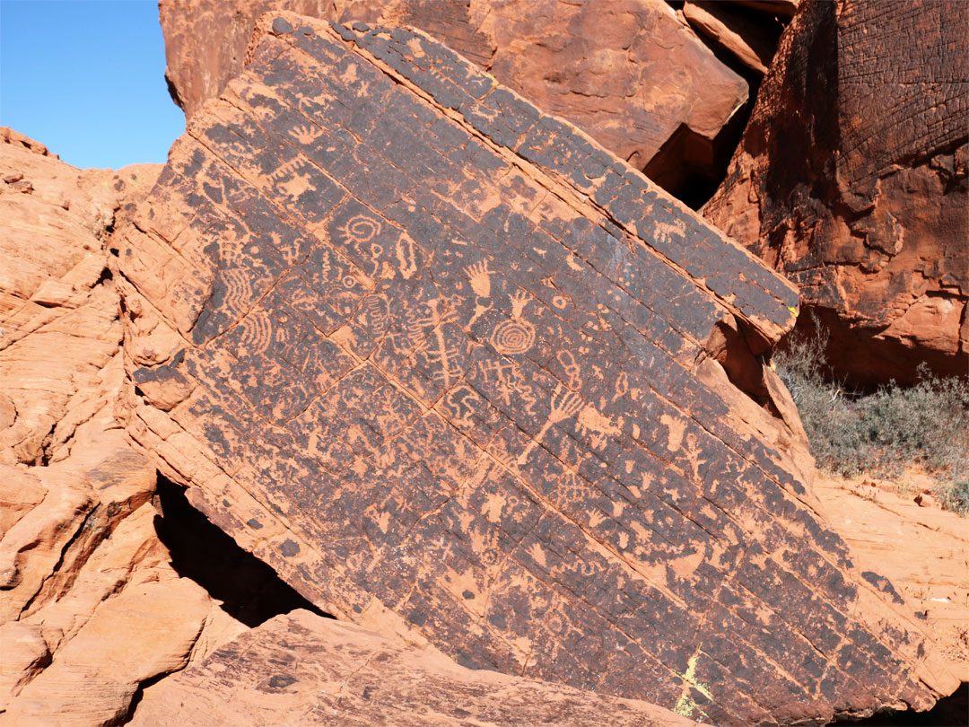 Atlatl Rock Petroglyphs