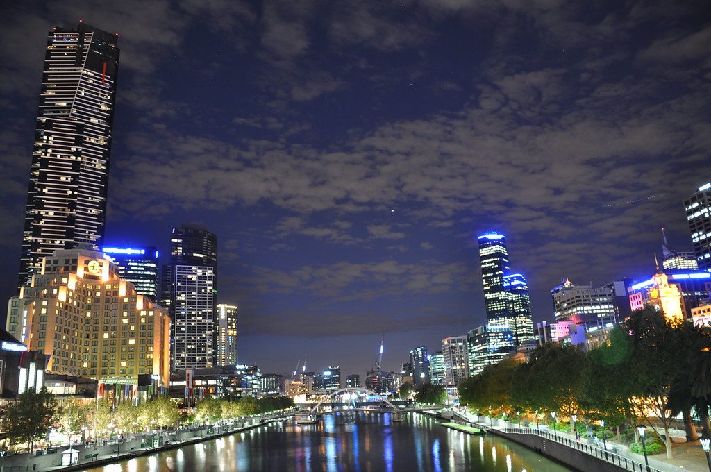 Eureka Tower Reflection