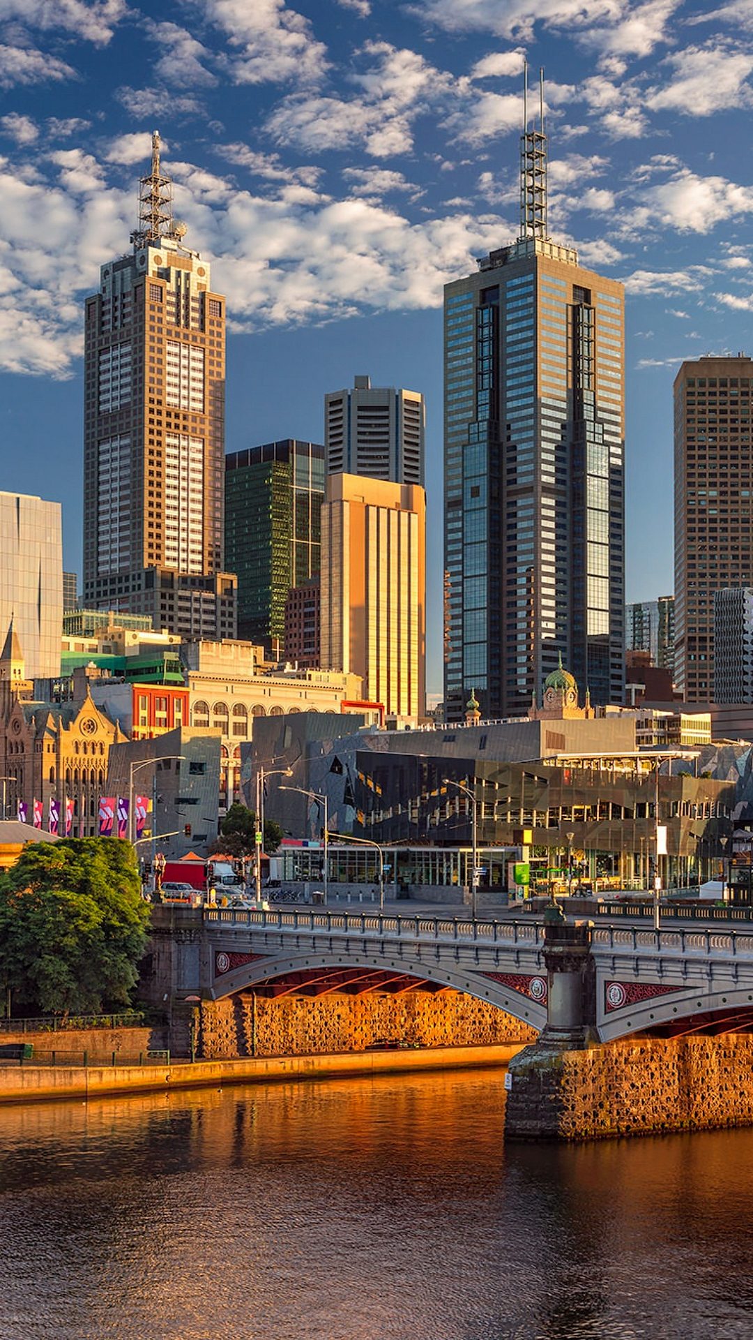 Melbourne City Skyline