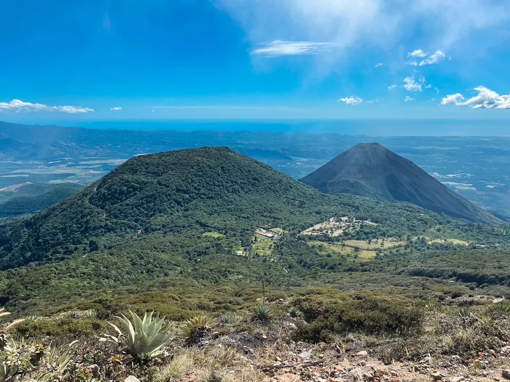 Mid-Slope Ascent through Shrubland