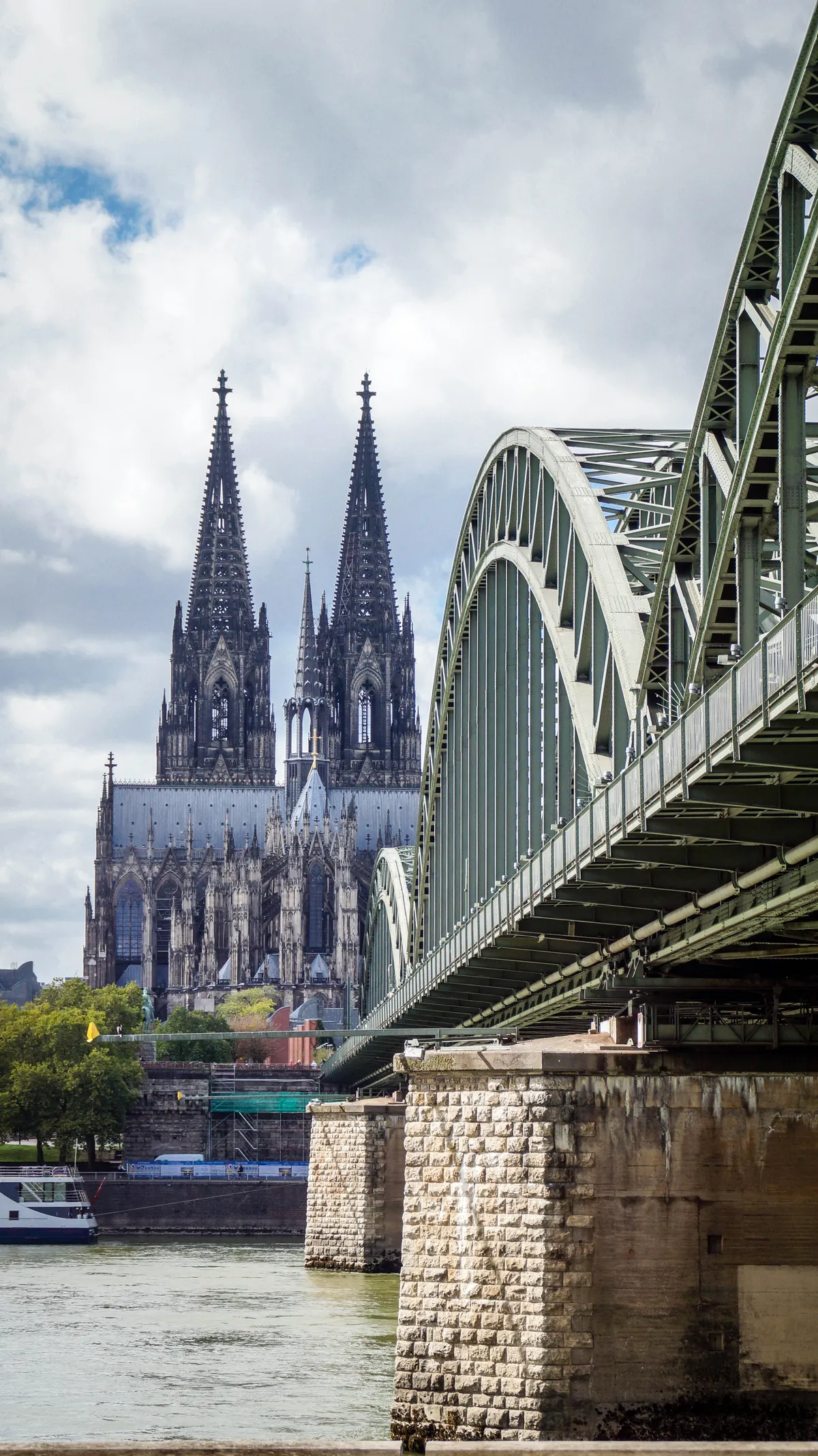 Hohenzollern Bridge View