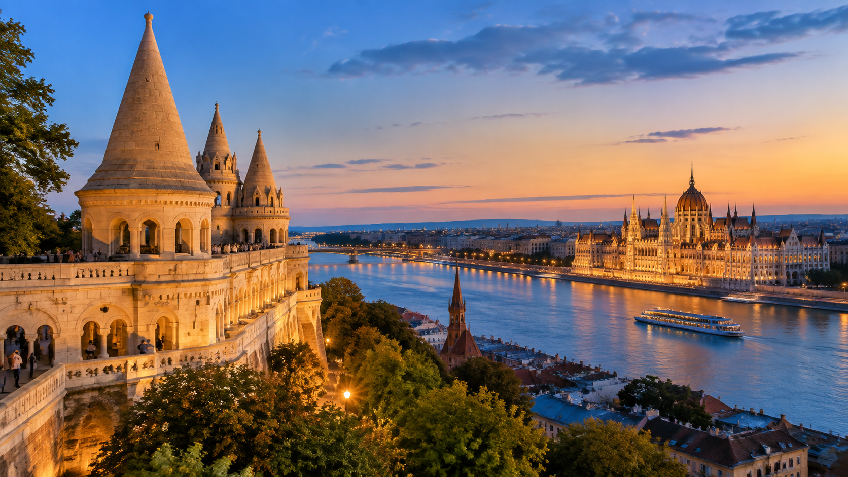 Fisherman's Bastion Viewpoint