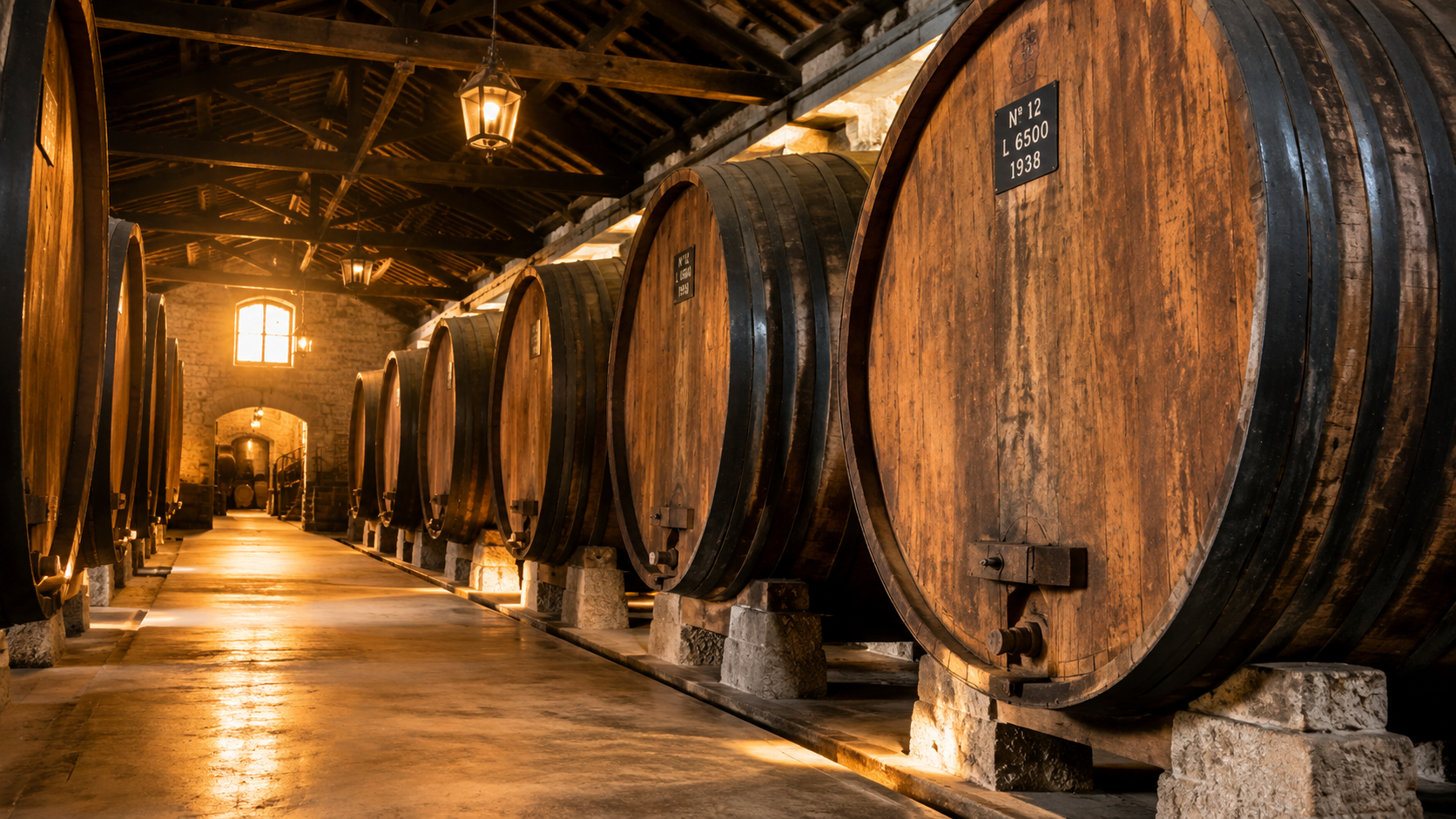 Historic Aging Barrels