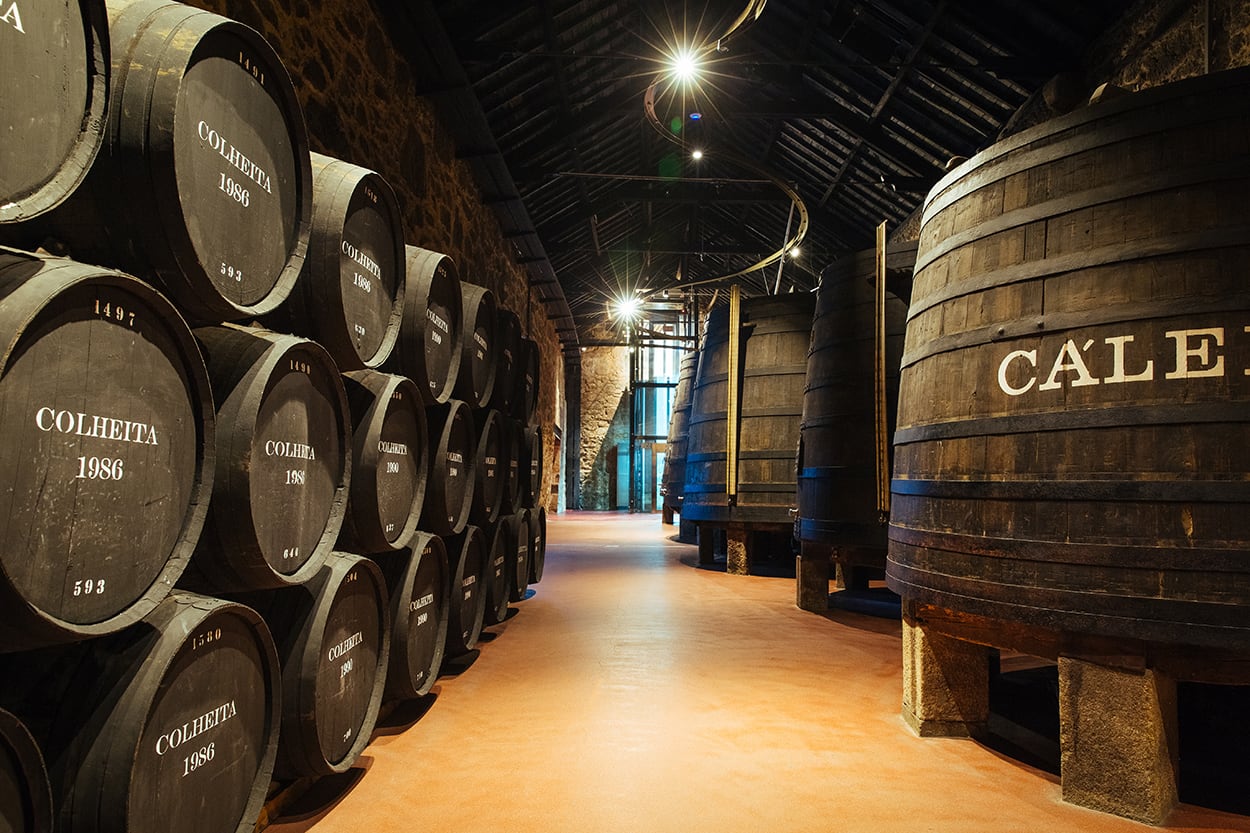 Cálem Cellar Barrel Corridor