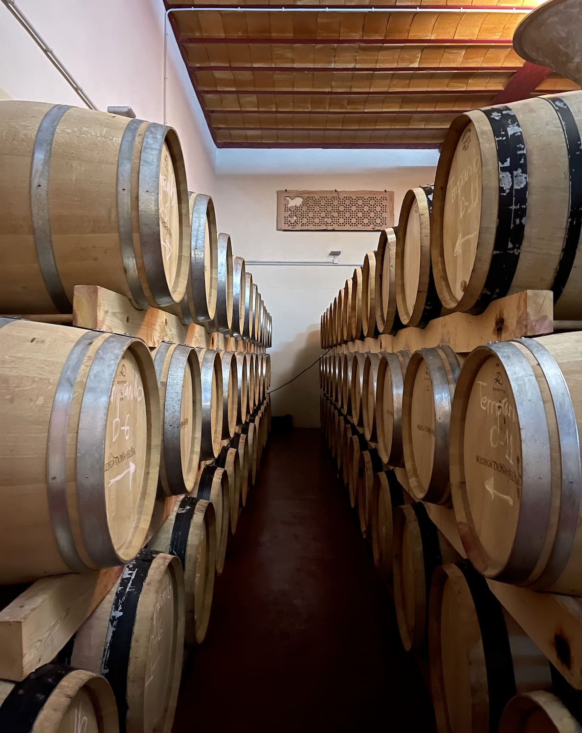 Barrel Aging Room