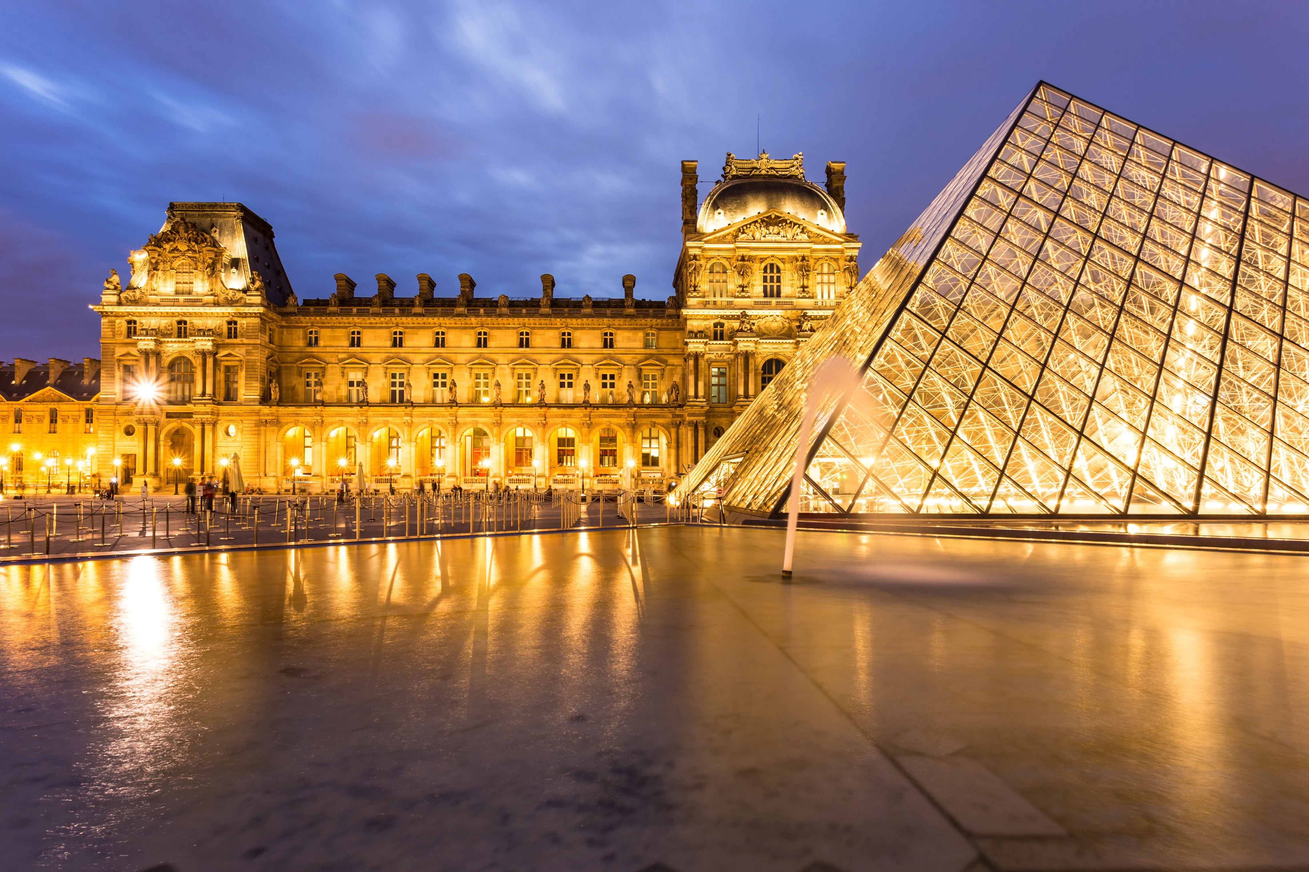 Louvre Museum Riverbank