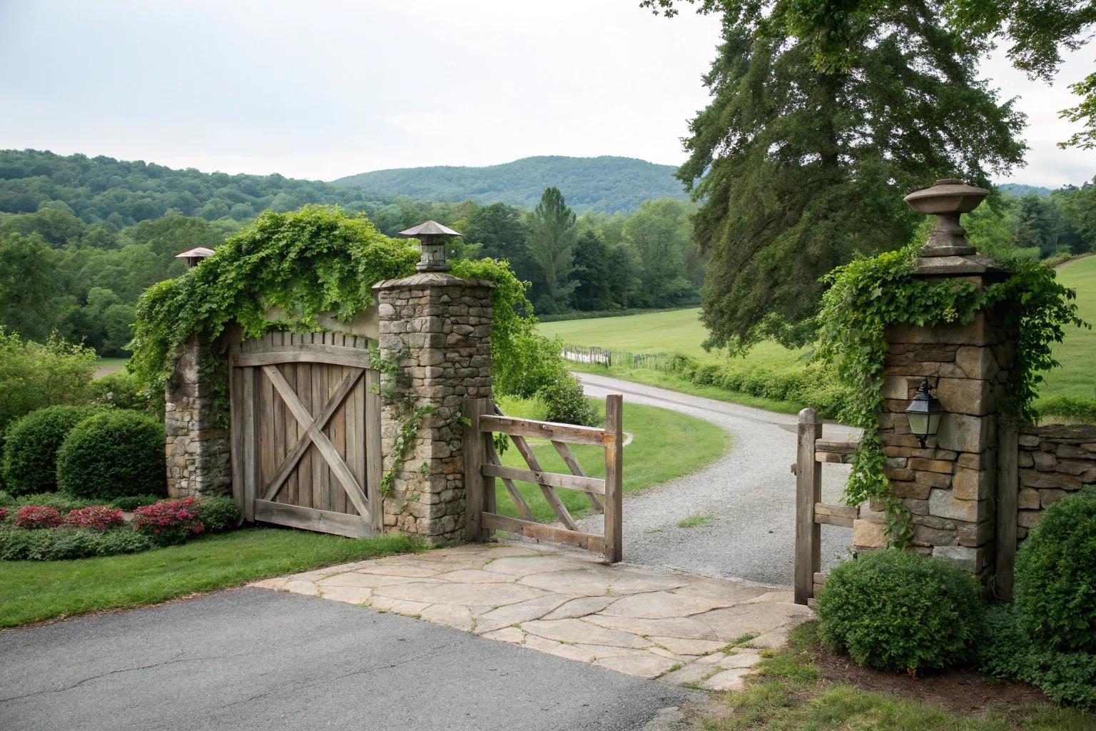 Matteucci Vineyards Entrance