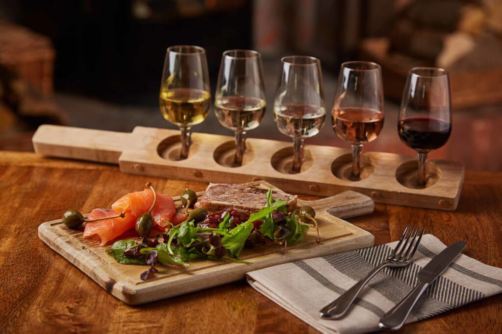 The Tasting Flight Table