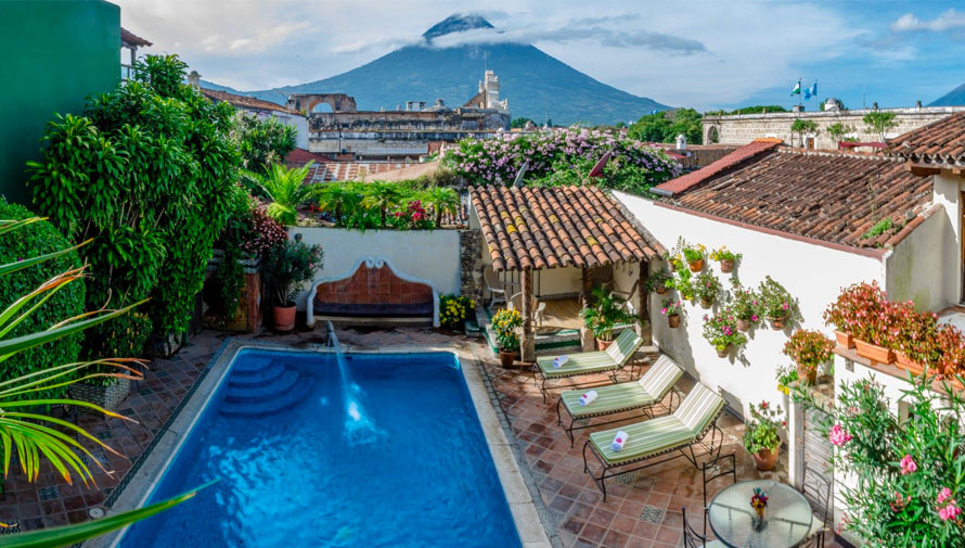 Antigua Guatemala hotel district
