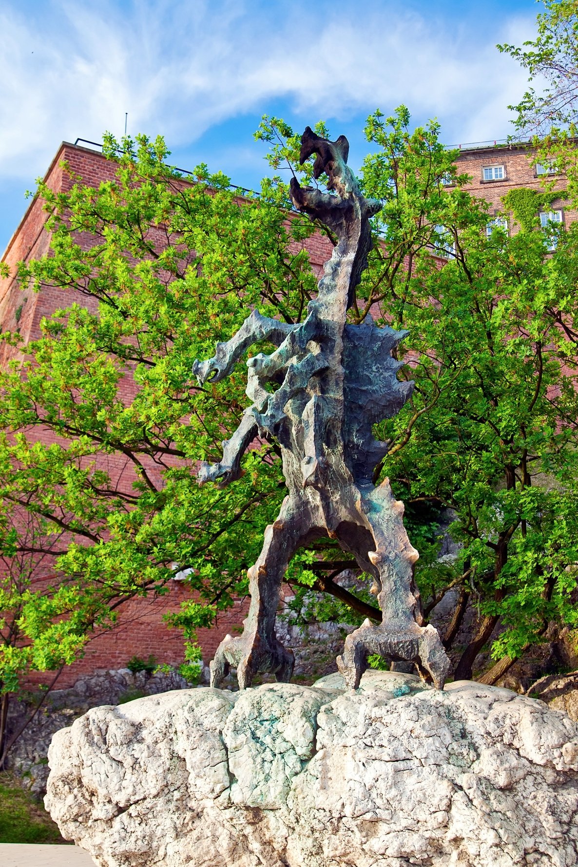 Dragon's Den statue (Smocza Jama)